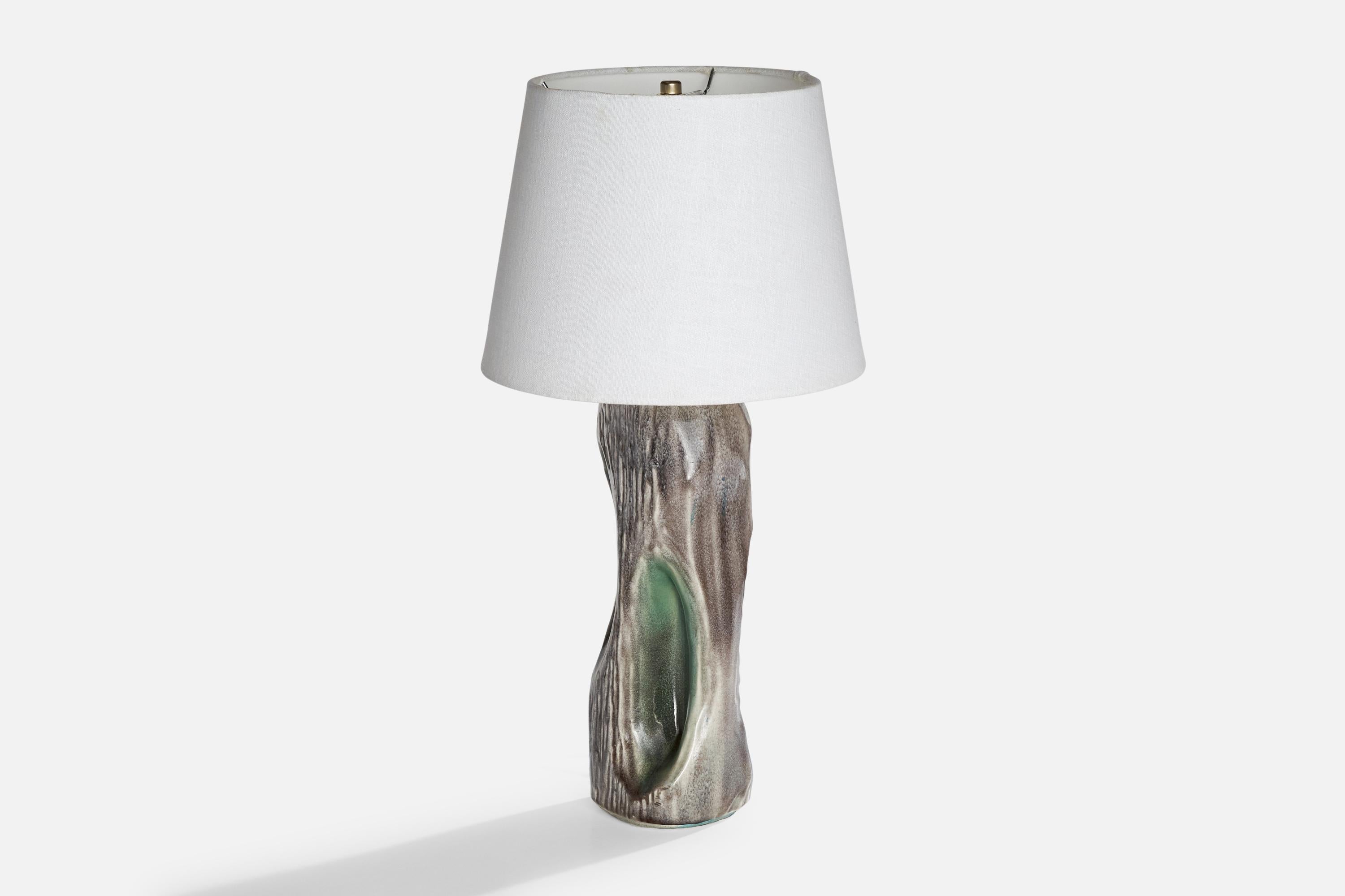 Milieu du XXe siècle Yasha Heifetz, lampe de table, céramique, États-Unis, années 1950 en vente