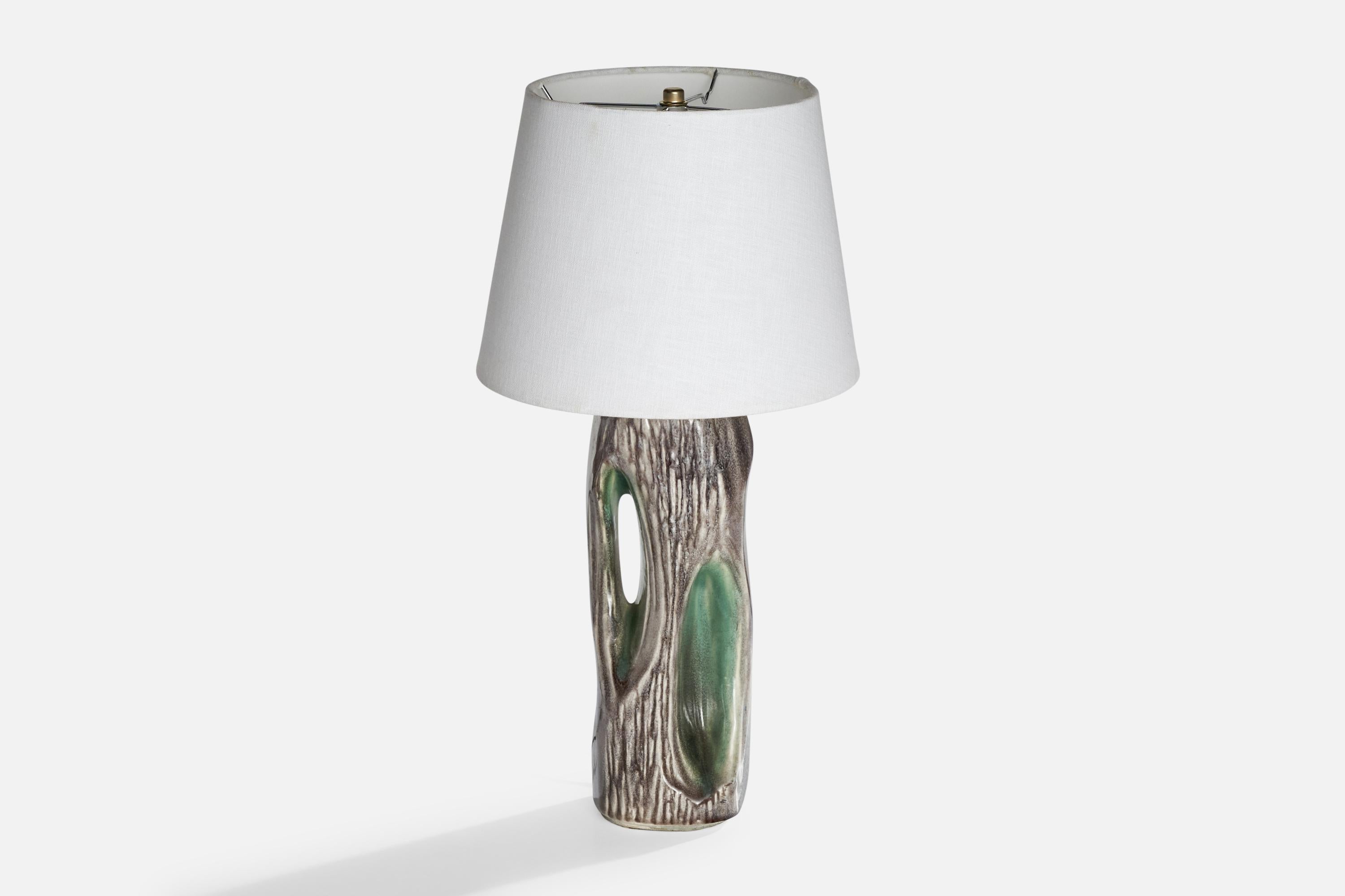 Yasha Heifetz, lampe de table, céramique, États-Unis, années 1950 en vente 1