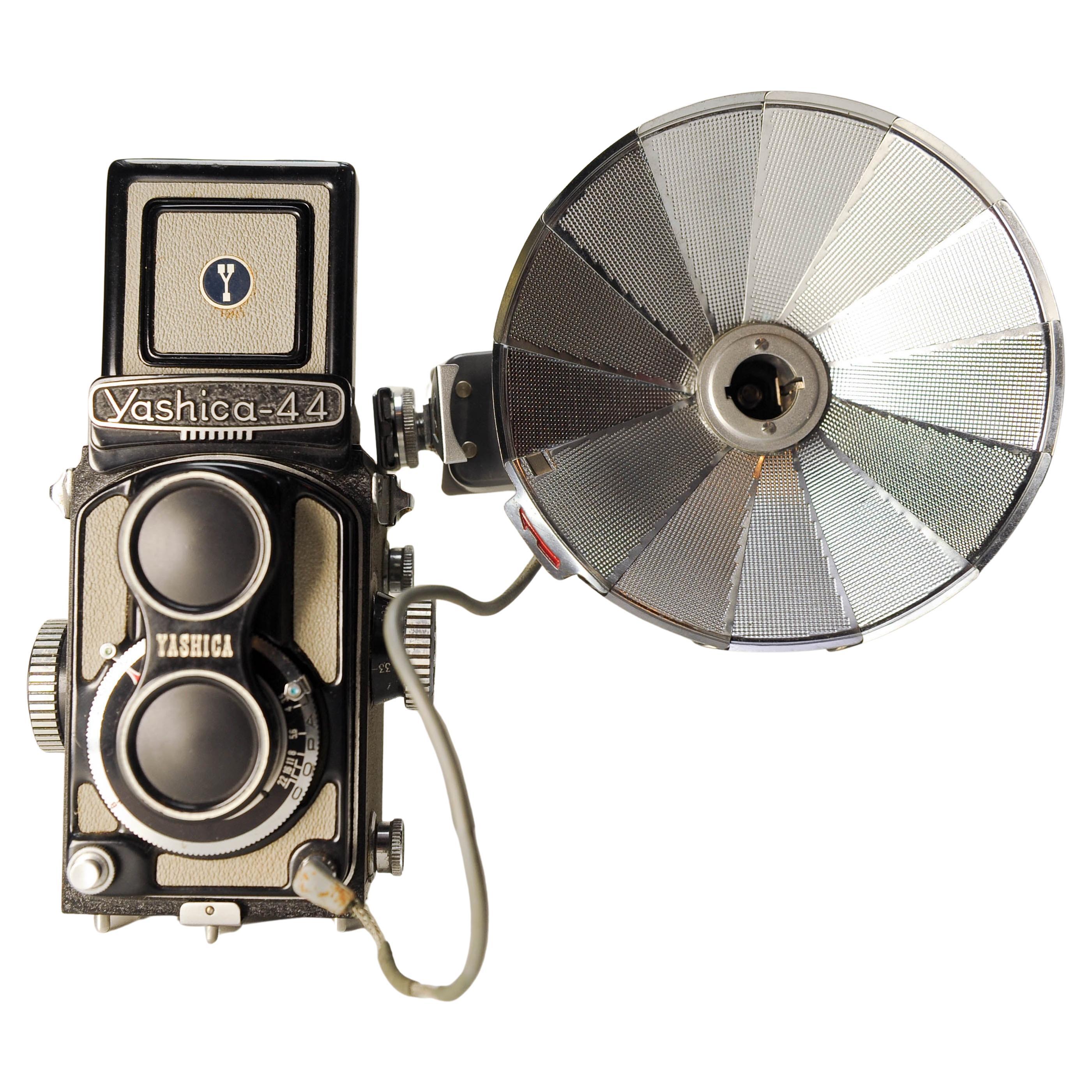 Yashica-44 Spiegelreflex-Mittelformatkamera Yashikor 60mm F3.5 Prime Objektiv