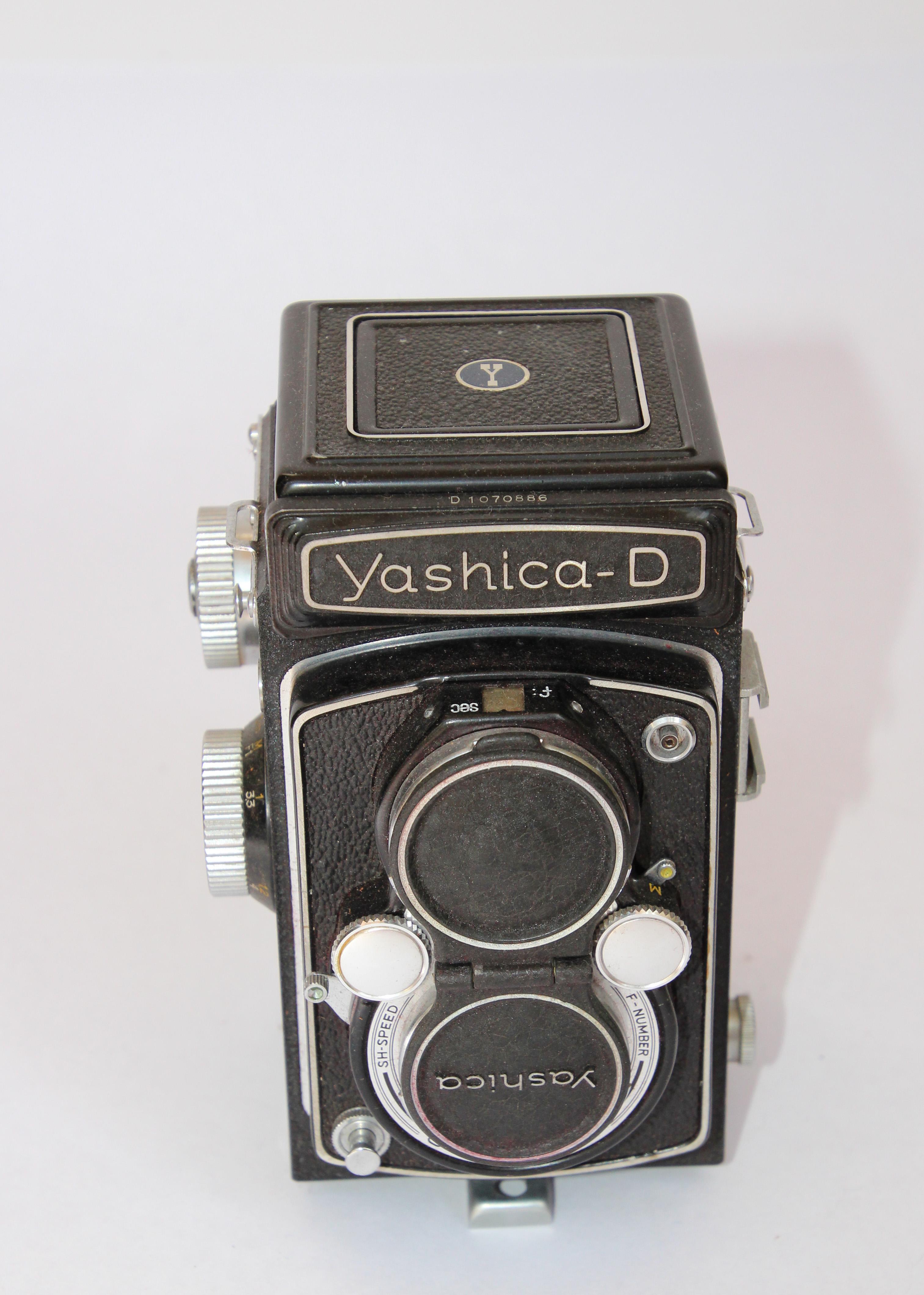 Japanese Yashica-D Camera with Case and Accessories, circa 1958