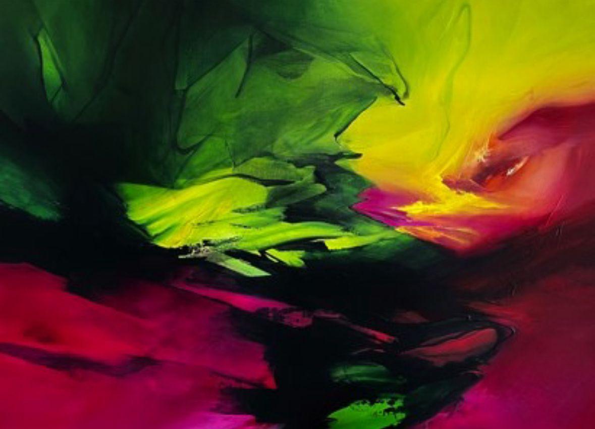 Yasser Hammoud Abstract Painting - Illusion 9