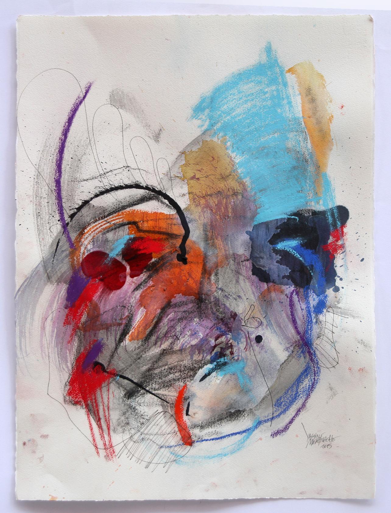 YASSINE MEKHNACHE Abstract Painting - Untitled