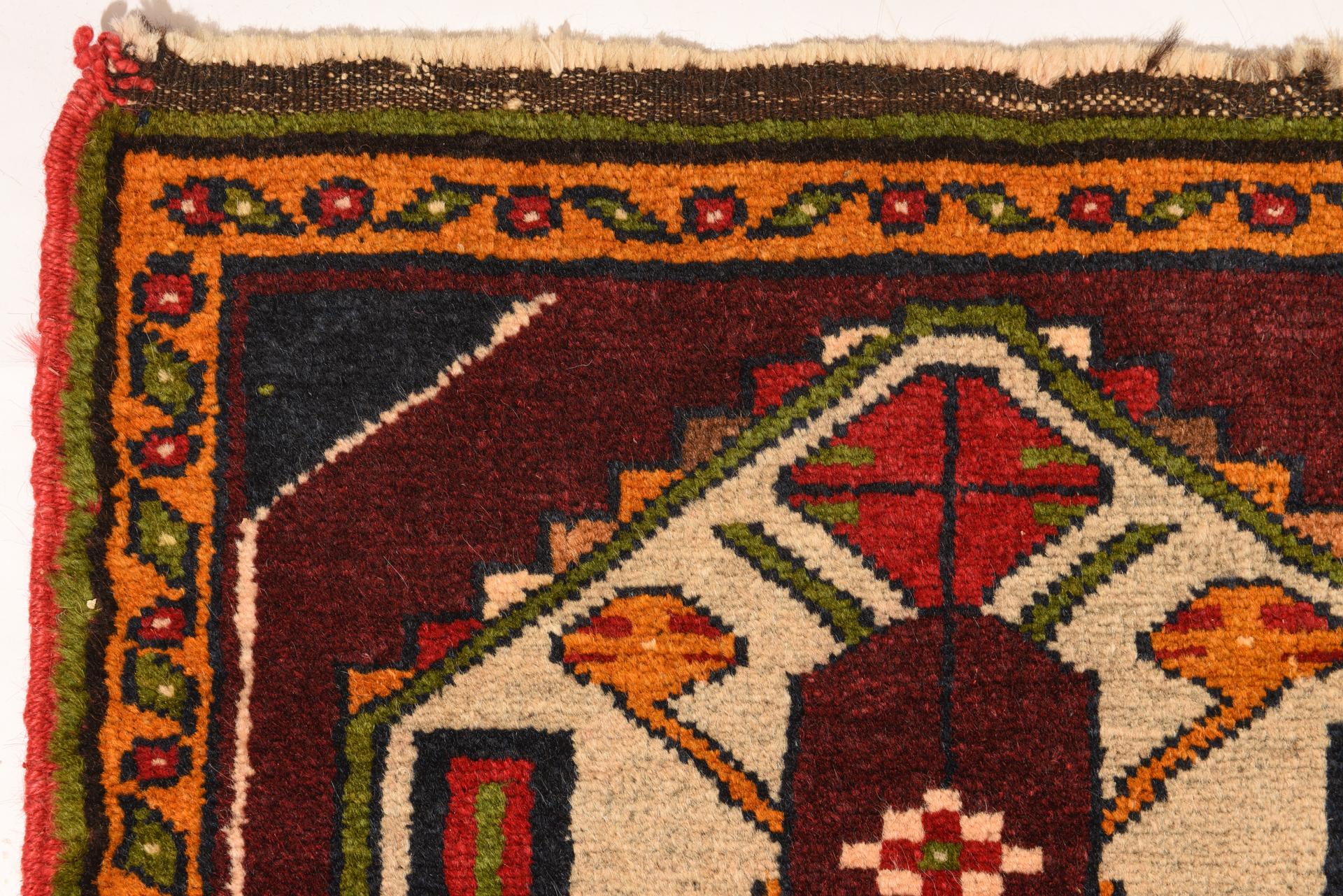 Turkish Yastik Little Carpet not a Fragment For Sale