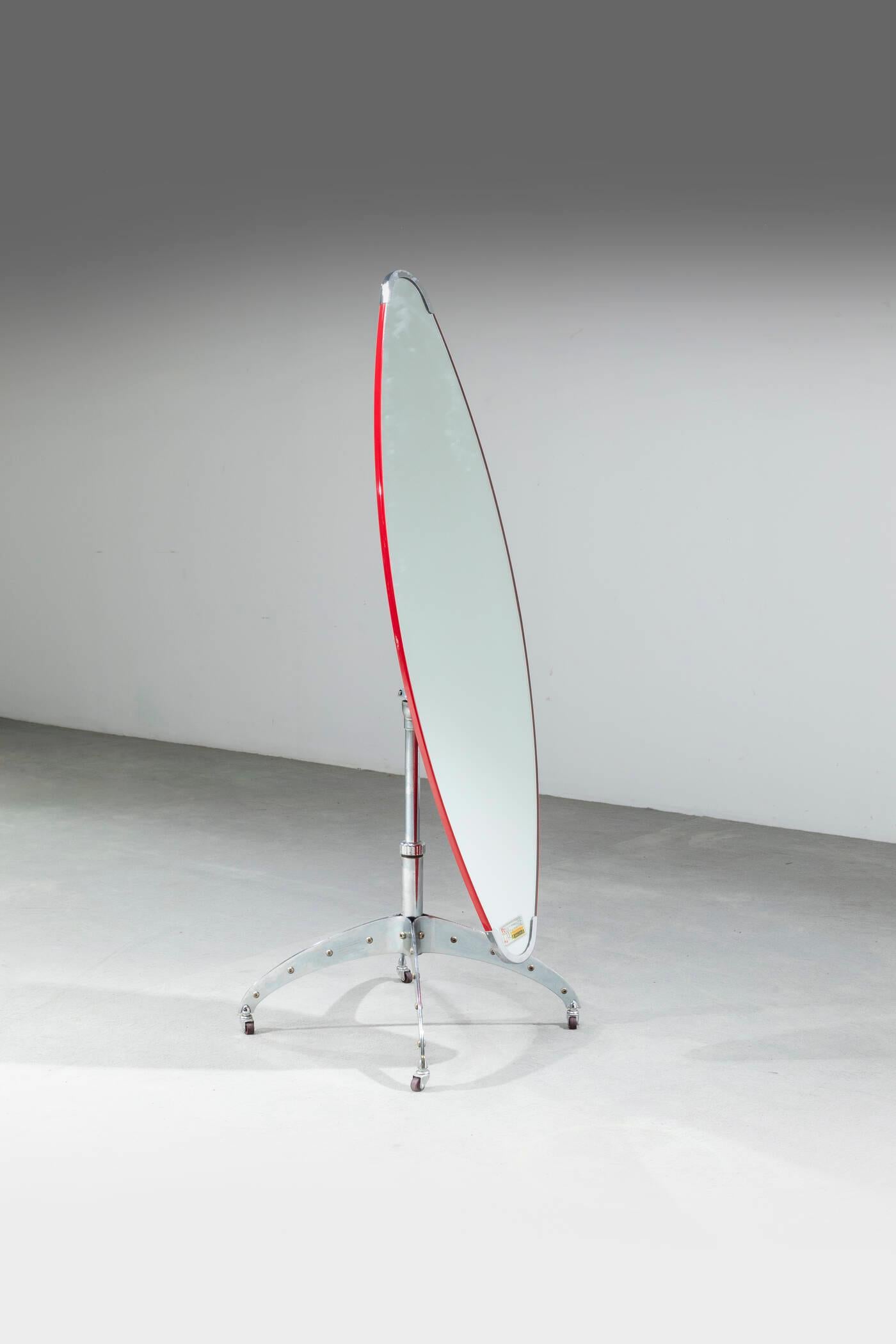 Yasuaki Samamoto,  Specchiera mod. Dulton, prod. Li Quian, anni '80 In condizioni buone in vendita a Rivoli, IT