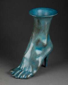 Yasumasa Morimura (1951-, Japon) : "Mon Pied Gauche", 100 Ex., 1999, Bronze
