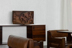 Yasuo Fuke abstract wooden sculpture Italy 1968