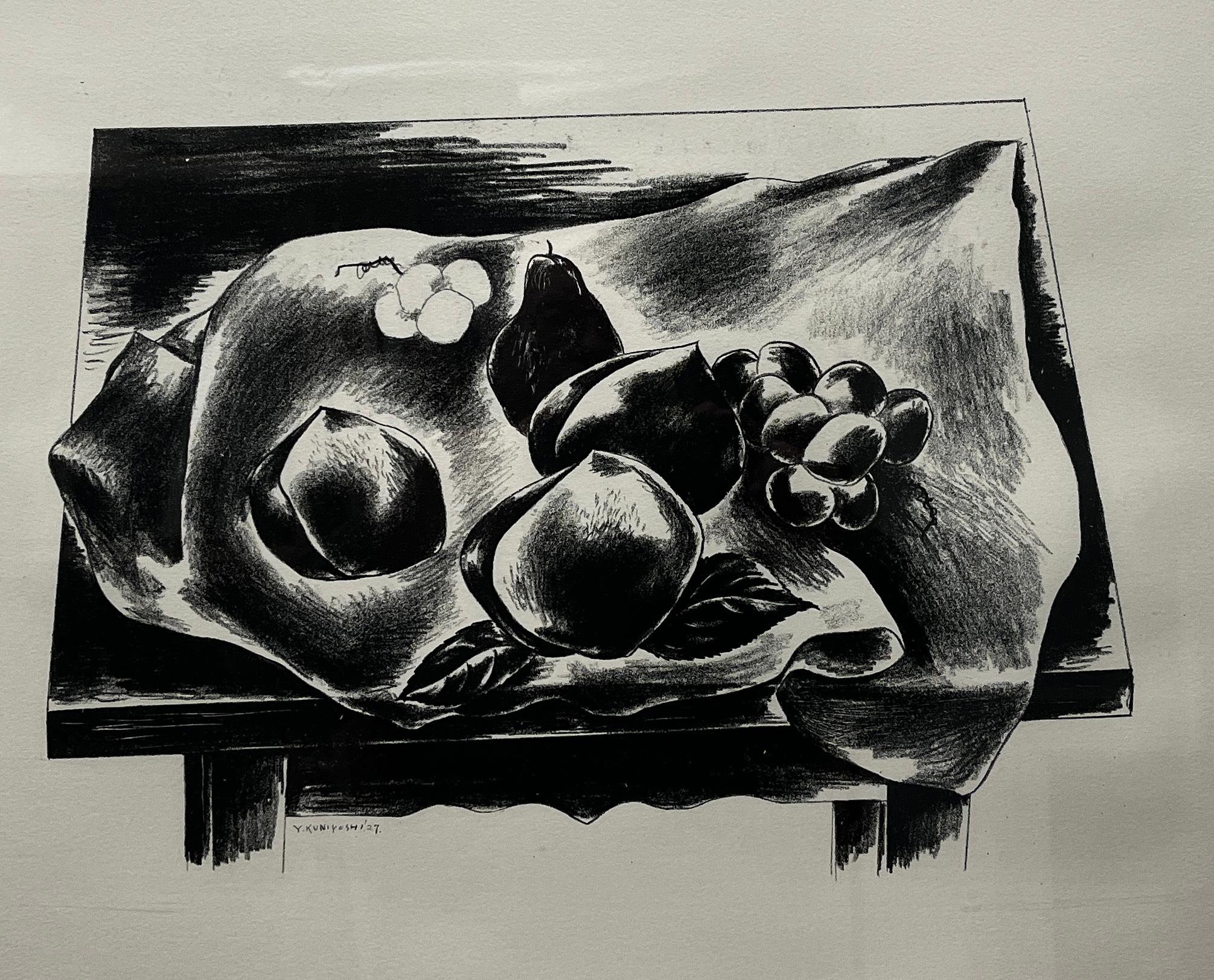 Yasuo Kuniyoshi  Still-Life Print – Unbenannt