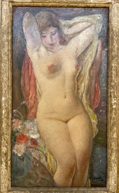 Posing model by Yasushi Tanaka (1886-1941)