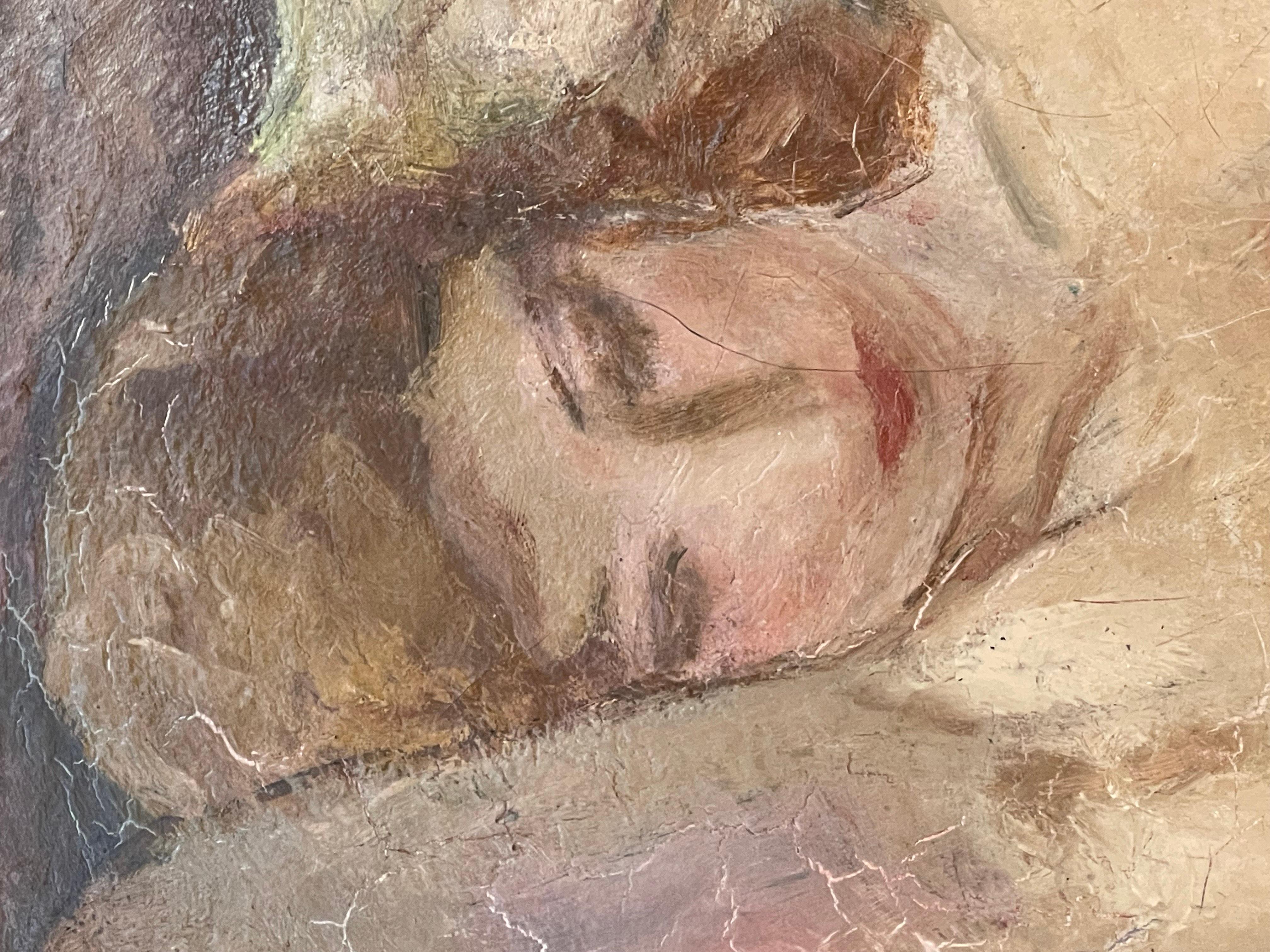 Posing model, Yasushi Tanaka (1886-1941) For Sale 3