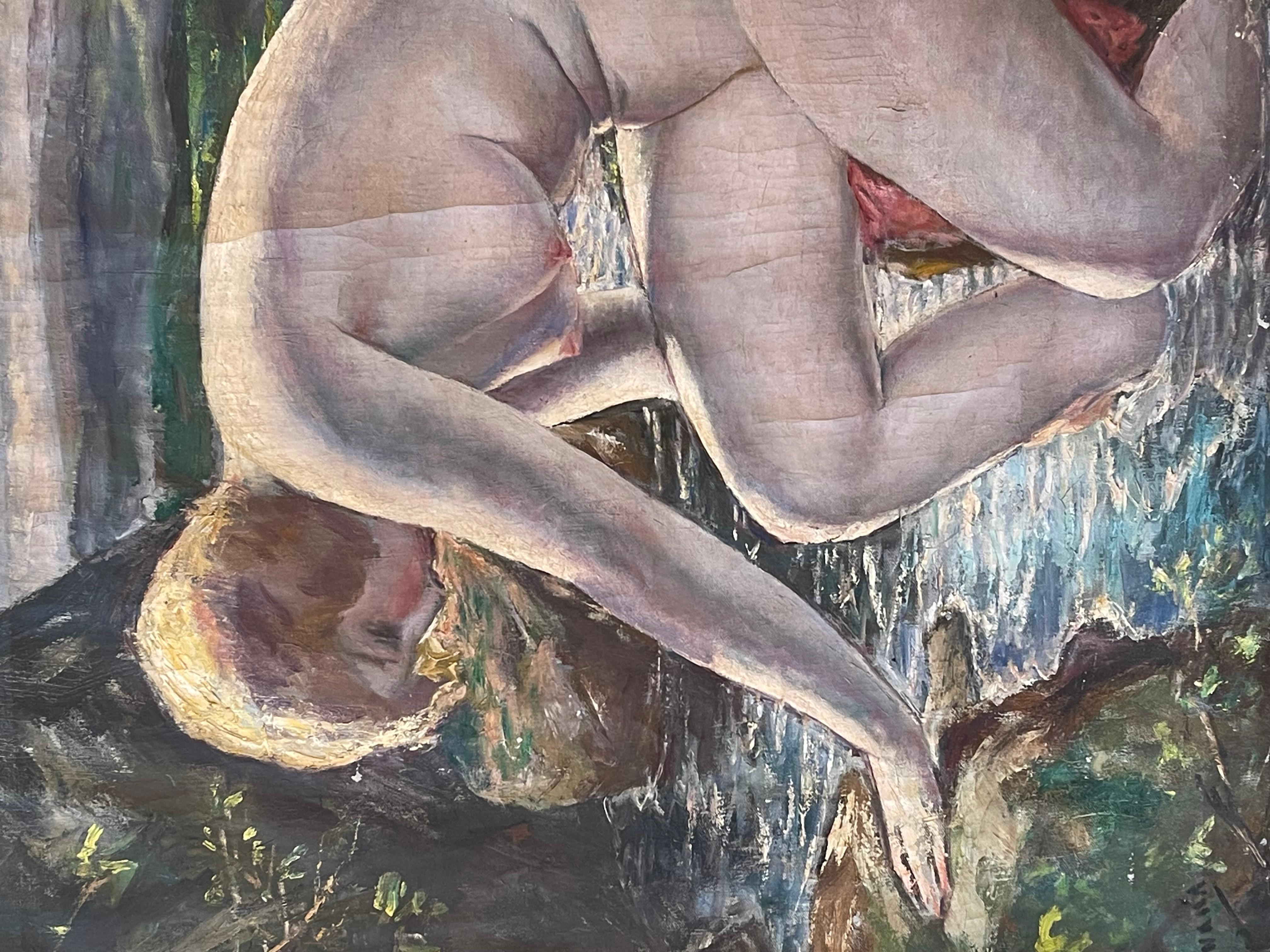« La baignoire », Yasushi Tanaka (1886-1941) en vente 4