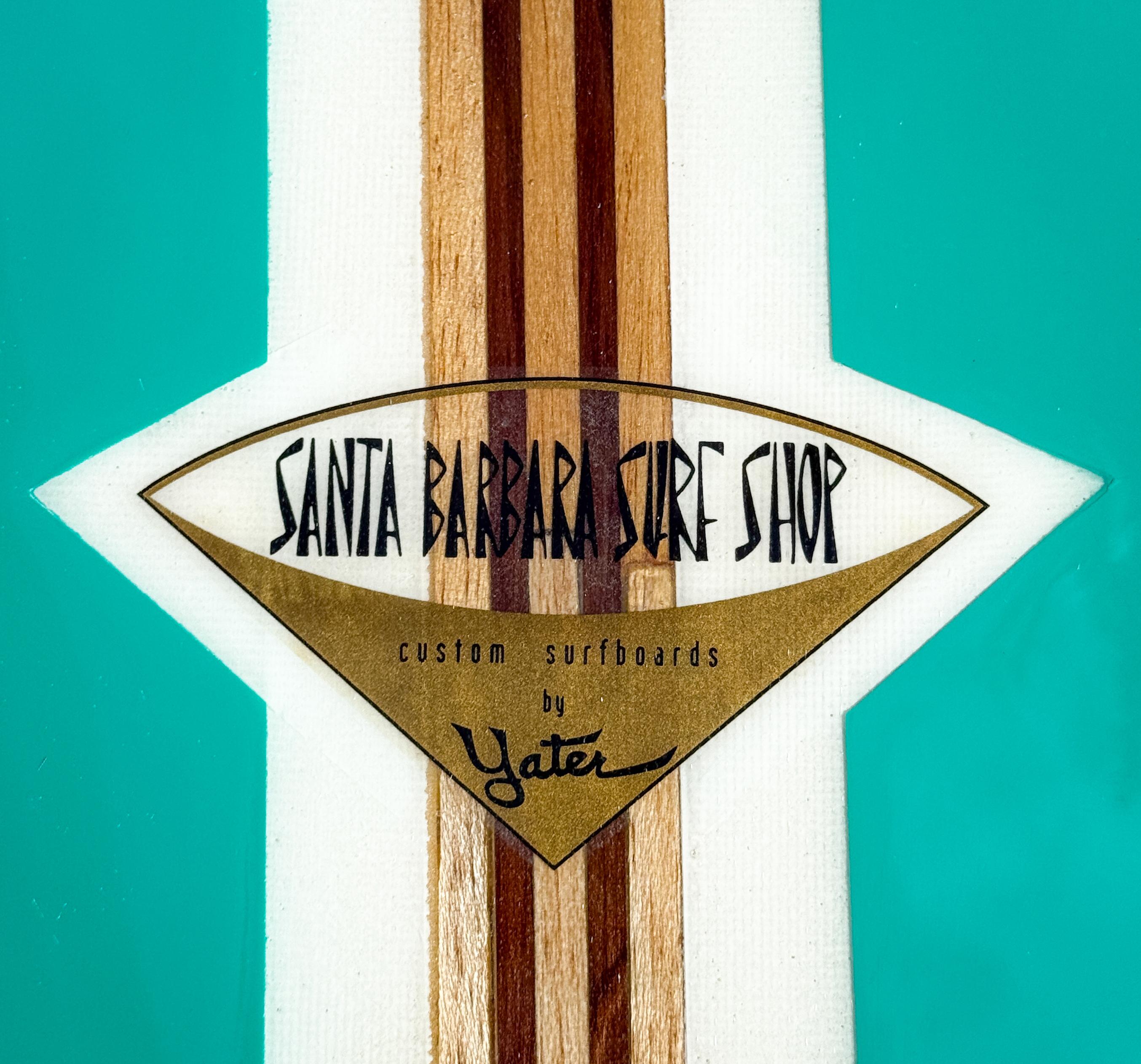 Vetroresina Tavola da surf Yater Classic Longboard in vendita