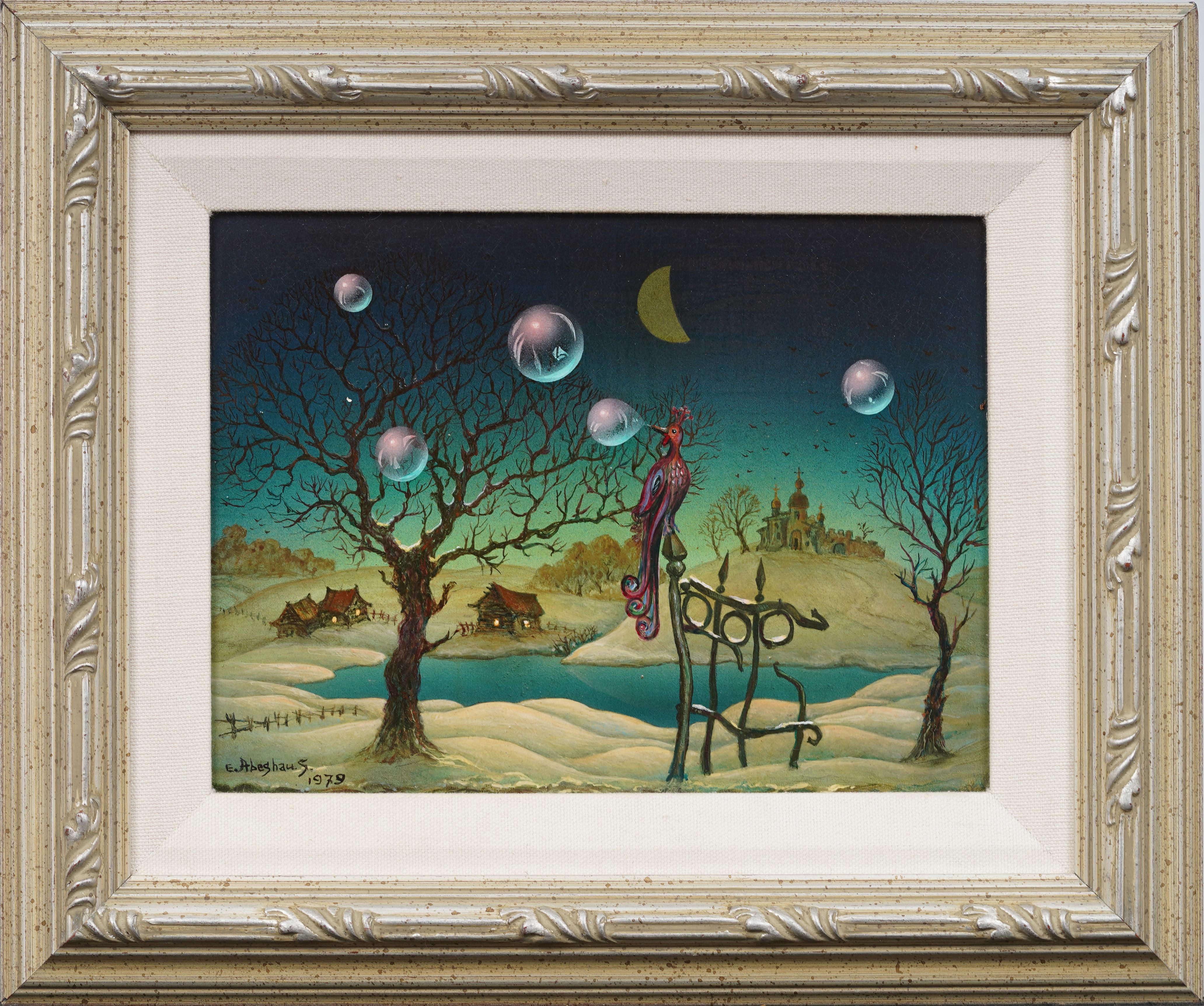 Antique Israeli Surrealist 