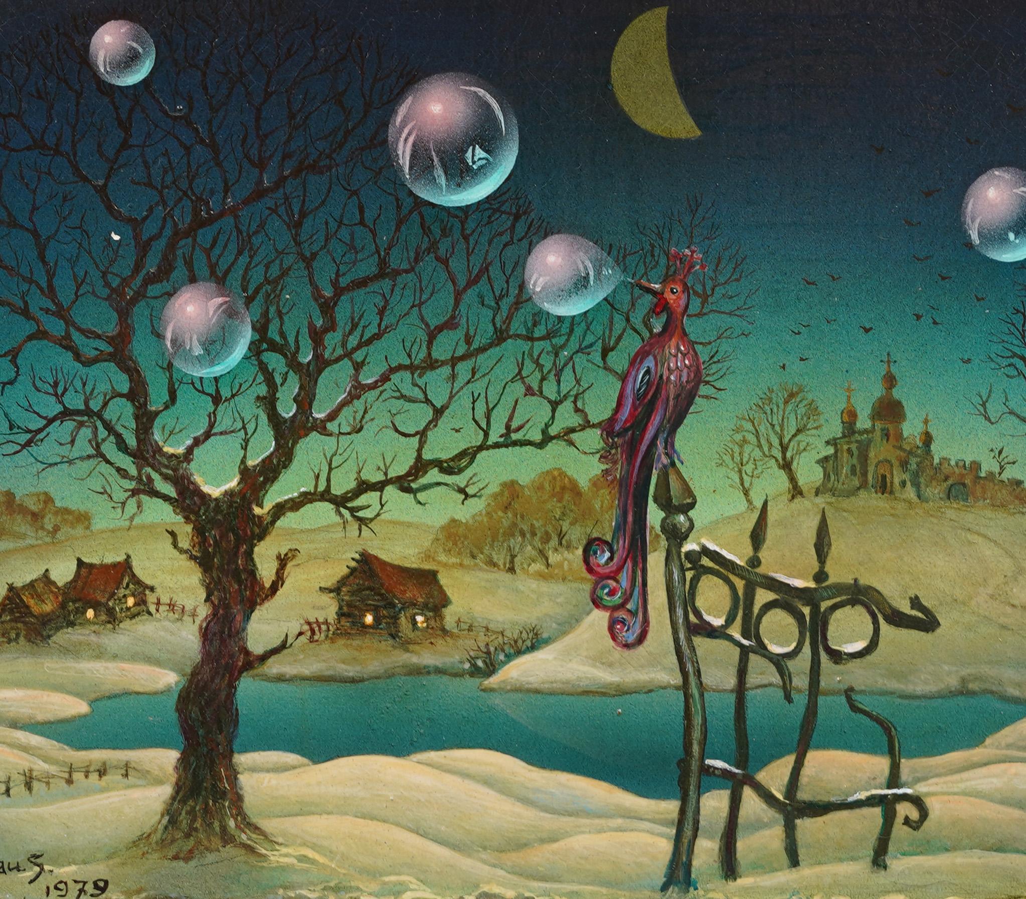 Antique Israeli Surrealist 