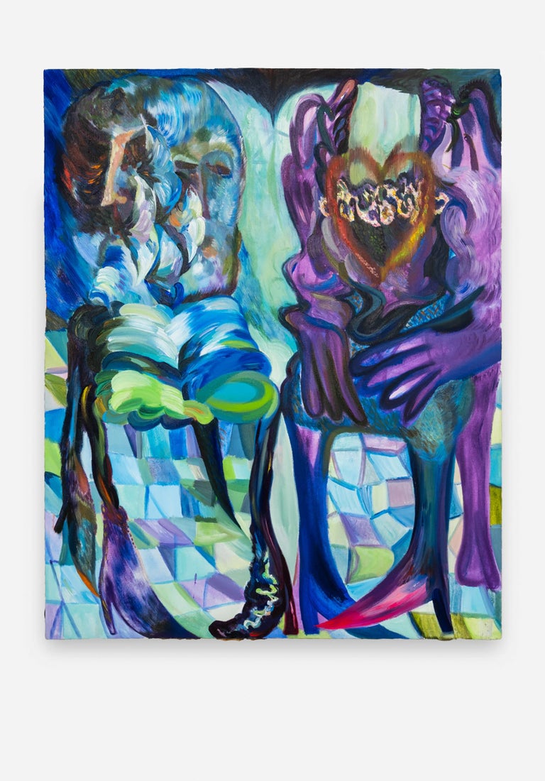 Yaya Yajie Liang - Classic Down-Class Couple For Sale at 1stDibs