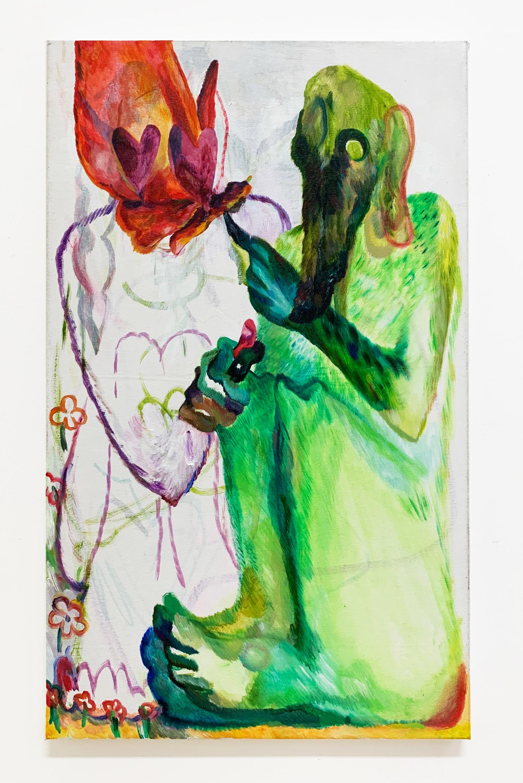 Yaya Yajie Liang - Classic Down-Class Couple For Sale at 1stDibs