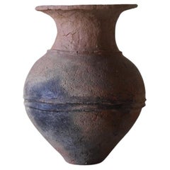 Yayoi Earthenware Deep Bowl/Antique Japanese vase/300 BCE – 250 CE/Wabi-sabi