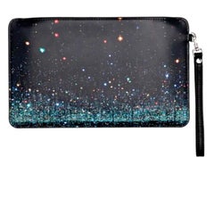 Limited Edition leather clutch (bag) depicting the famed Infinity Mirrored Room