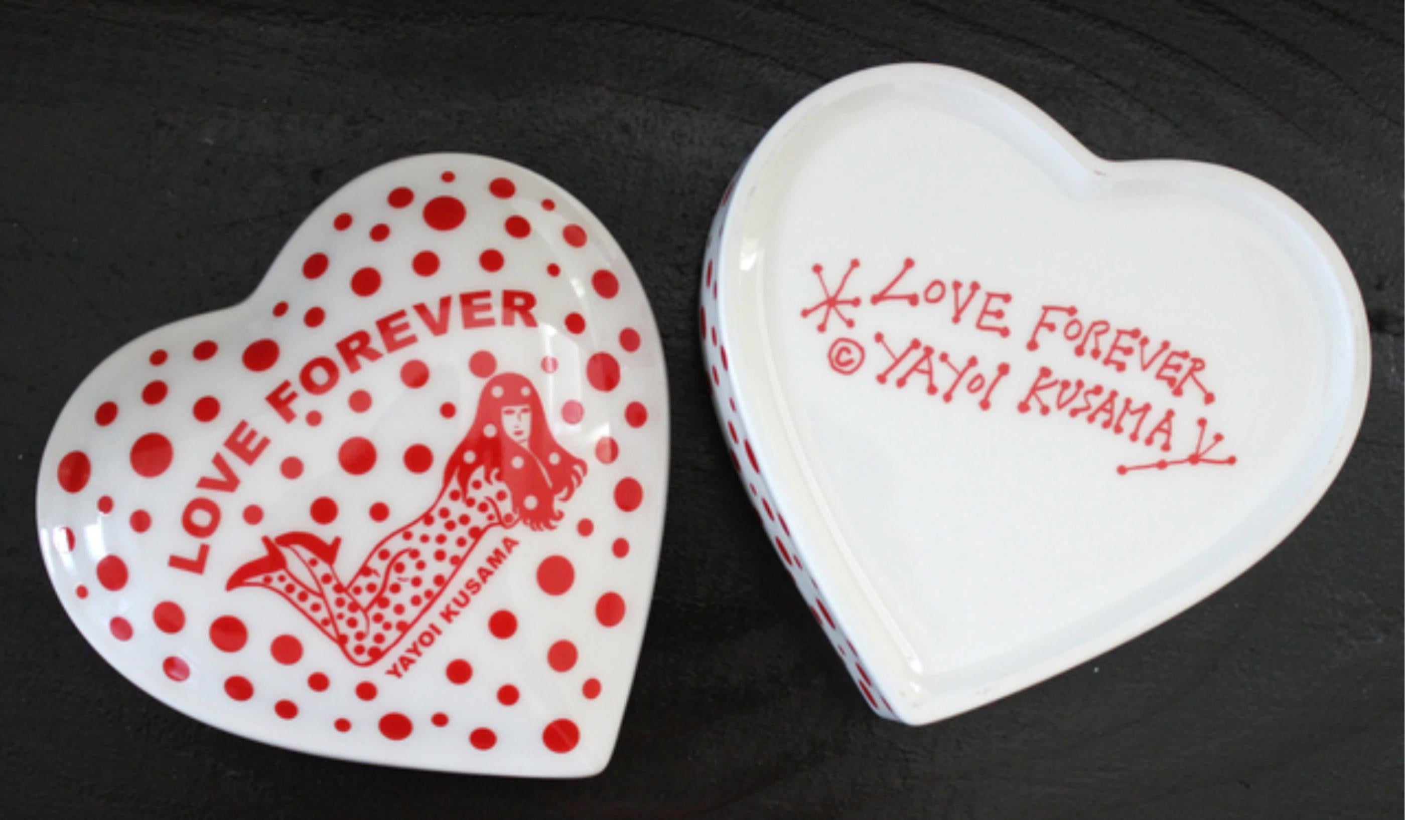 Love Forever - Pop Art Mixed Media Art by Yayoi Kusama