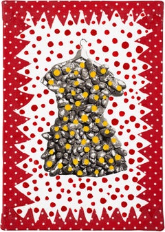 Vintage Dress (A) by Yayoi Kusama - Contemporary, Japanese artist