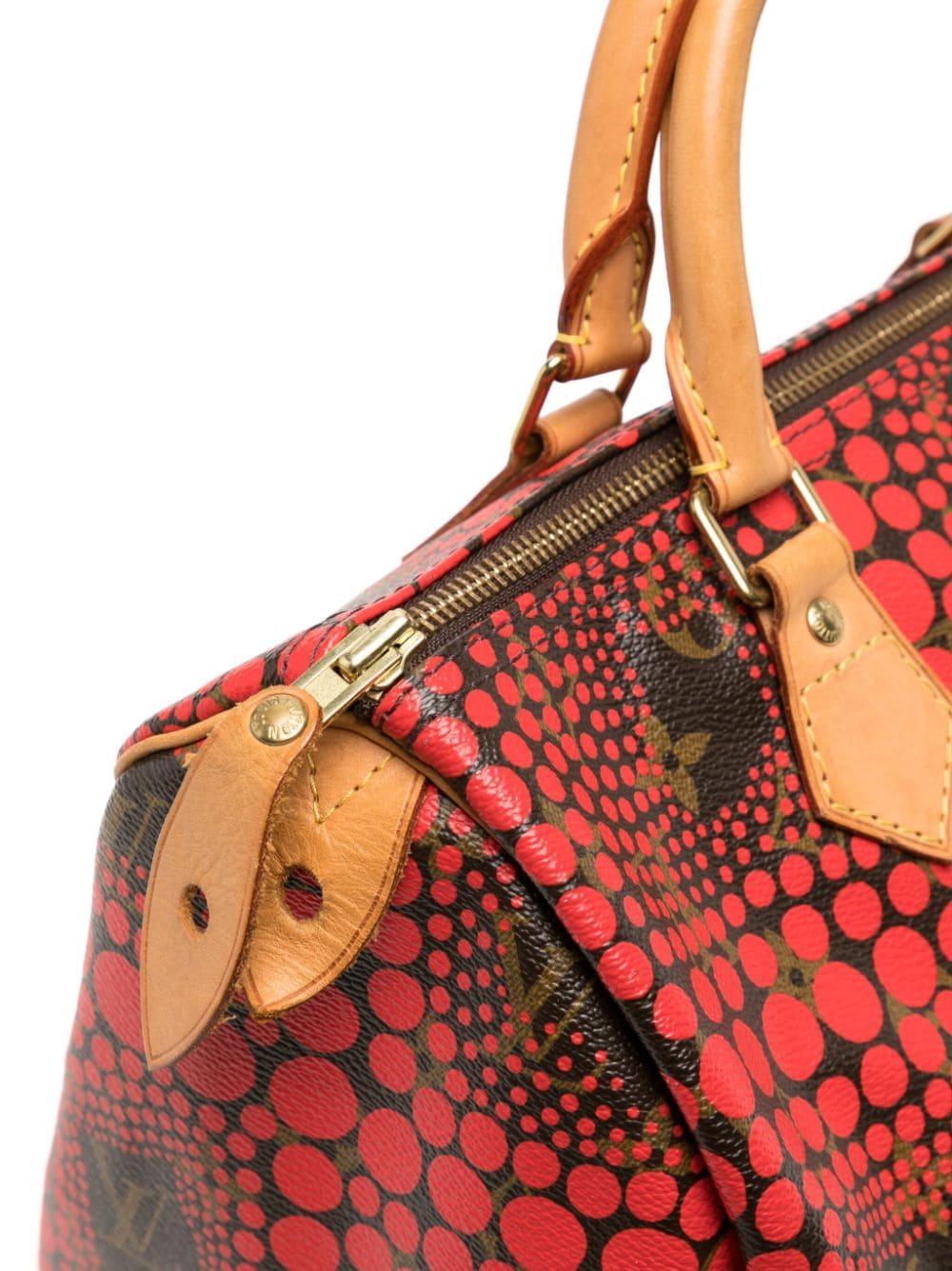 Yayoi Kusama Polka Dots Speedy 30 Louis Vuitton In Excellent Condition For Sale In London, GB