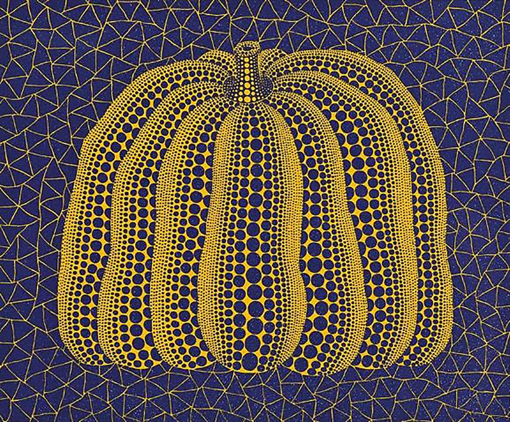 A Pumpkin (BY), 2004 - Print by Yayoi Kusama