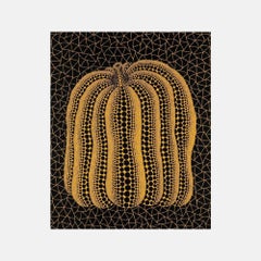 A Pumpkin (T) Yayoi Kusama pumpkin print limited edition red abstract pattern