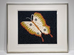 Butterfly, 1985, Limited Edition of 100. Screenprint by Yayoi Kusama, signed