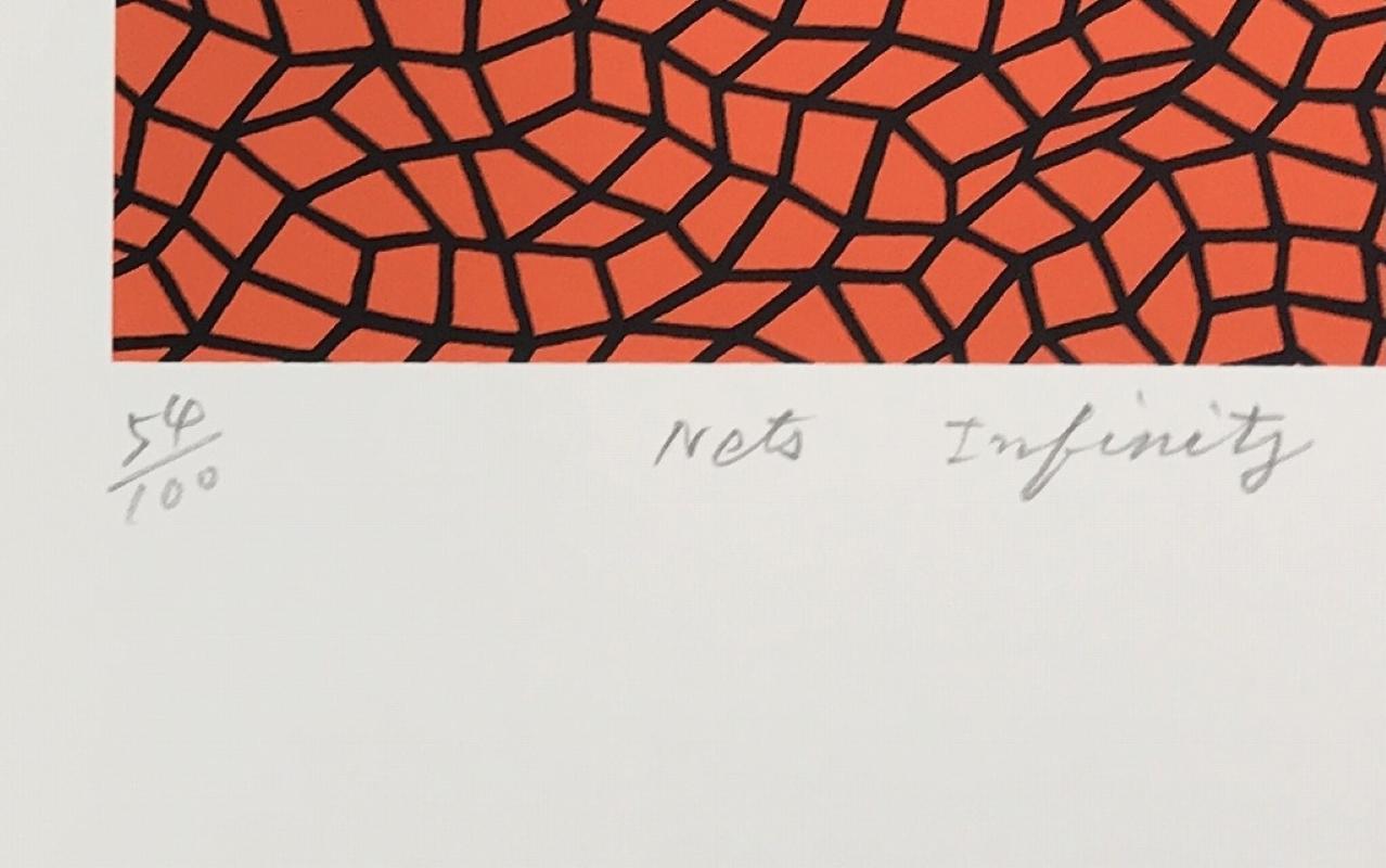 Dot Dot Infinity (1986). Sérigraphie. Édition limitée 54/100 par Yayoi Kusama ABE 94 en vente 4