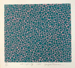 Dots Infinity (1986). Screenprint. Limited Edition 58/100 by Yayoi Kusama ABE 94