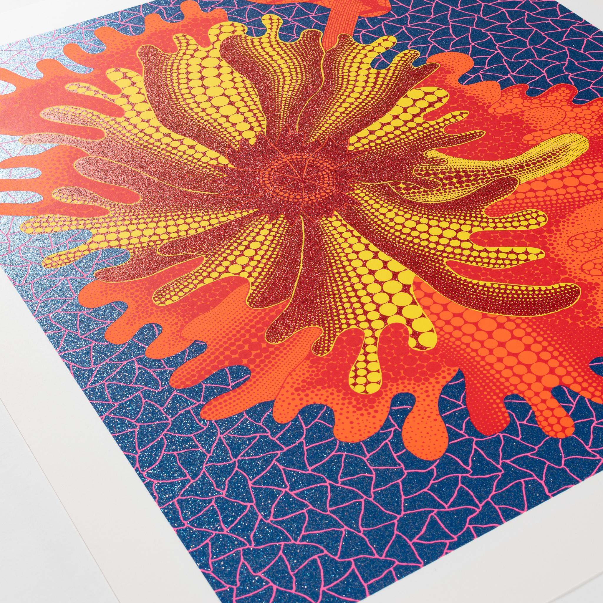 Flowers C, Limited Edition Signed Screenprint, Modern and Contemporary Art 1
