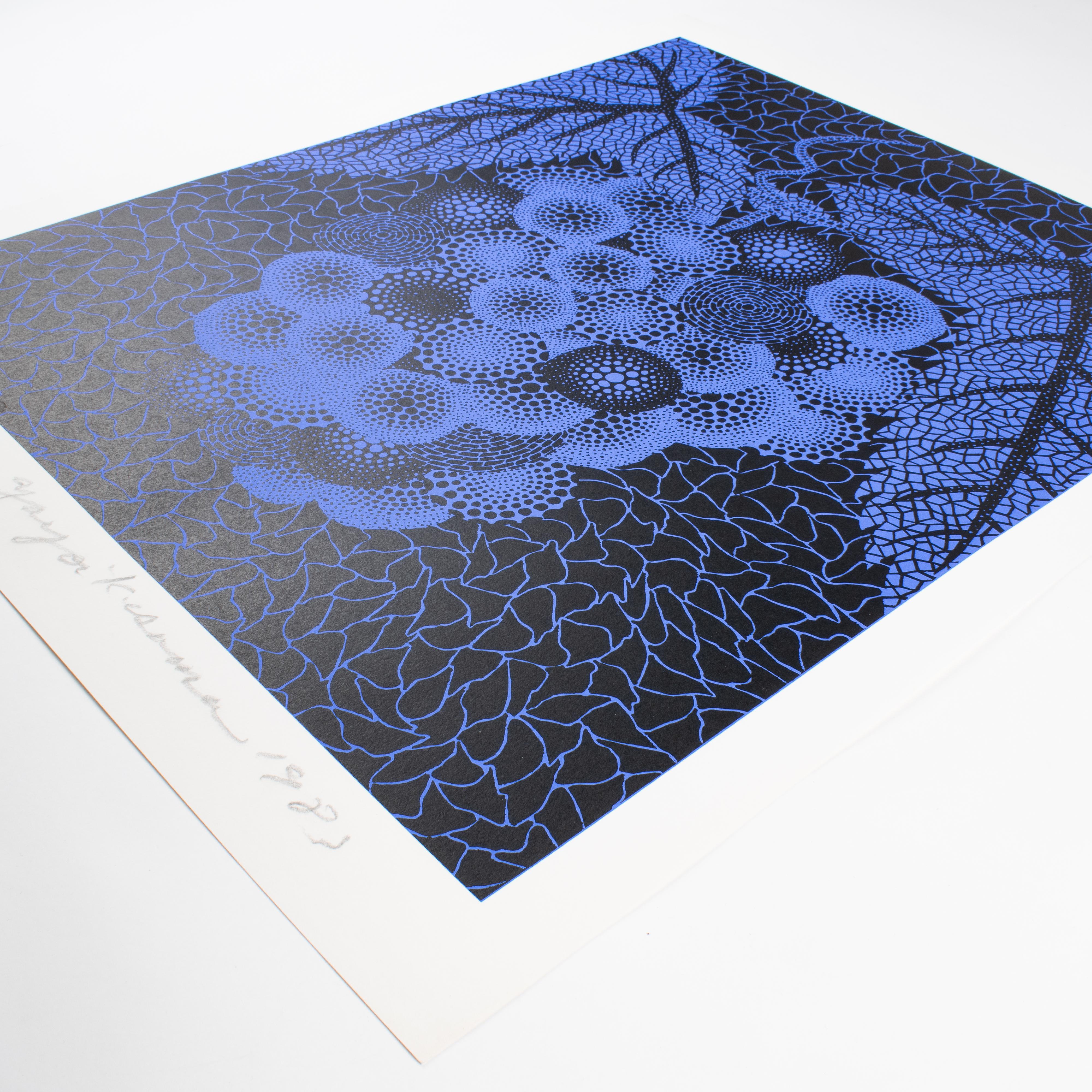 Grapes - Contemporary Print by Yayoi Kusama