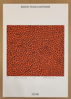 Redes infinitas (1986). Serigrafía. Edición limitada 40/100 de Yayoi Kusama ABE 95