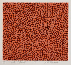 Redes infinitas (1986). Serigrafía. Edición limitada 40/100 de Yayoi Kusama ABE 95