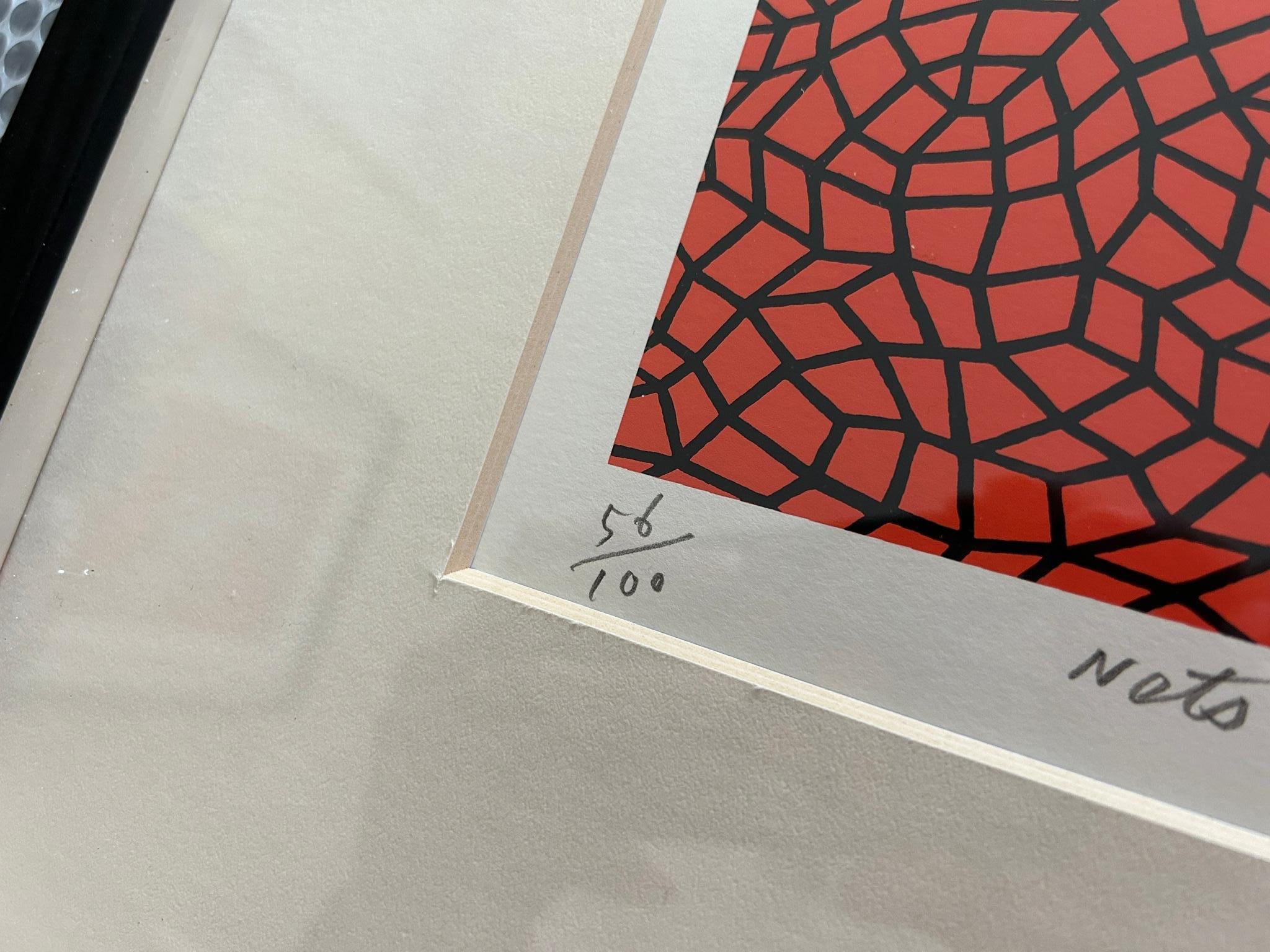 Infinity Nets (1986). Screenprint. Limited Edition 56/100 by Yayoi Kusama ABE 95 9