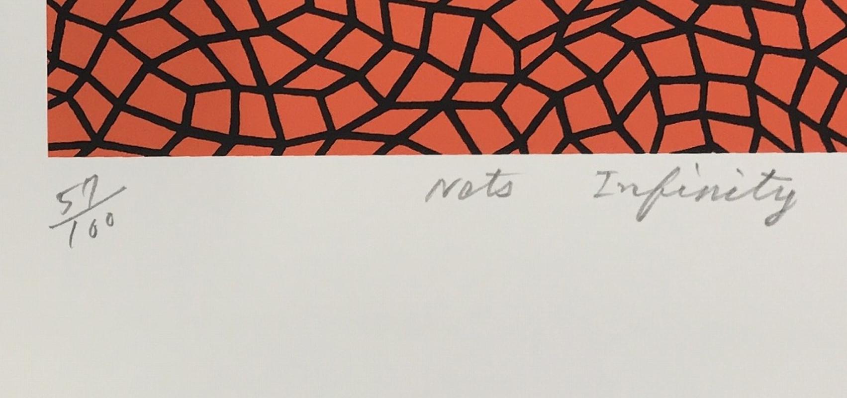 Infinity Nets (1986). Screenprint. Limited Edition 57/100 by Yayoi Kusama ABE 95 For Sale 2