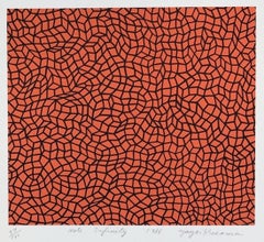 Redes infinitas (1986). Serigrafía. Edición limitada 57/100 de Yayoi Kusama ABE 95