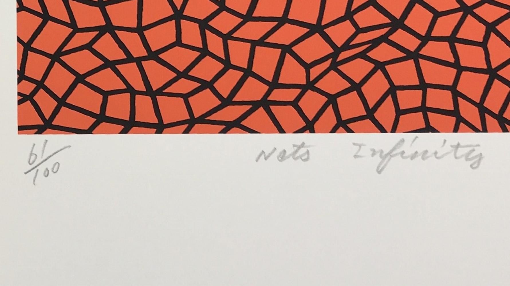 Infinity Nets (1986). Screenprint. Limited Edition 61/100 by Yayoi Kusama ABE 95 2