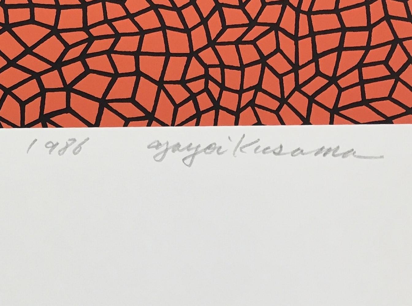 Infinity Nets (1986). Screenprint. Limited Edition 61/100 by Yayoi Kusama ABE 95 3