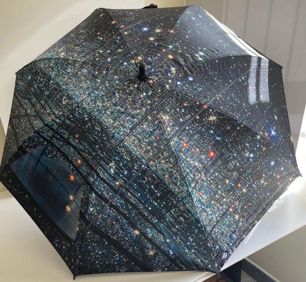 Infinity Umbrella - Print by Yayoi Kusama