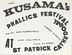 Kusama Phallics Festival (60s Kusama)
