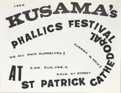 Kusama Phallics Festival (60s Kusama) 