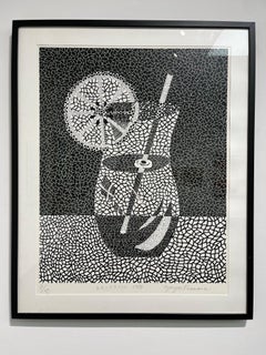 Lemon Squash (1988). Screenprint Limited Edition of 50 by Yayoi Kusama (ABE 117)