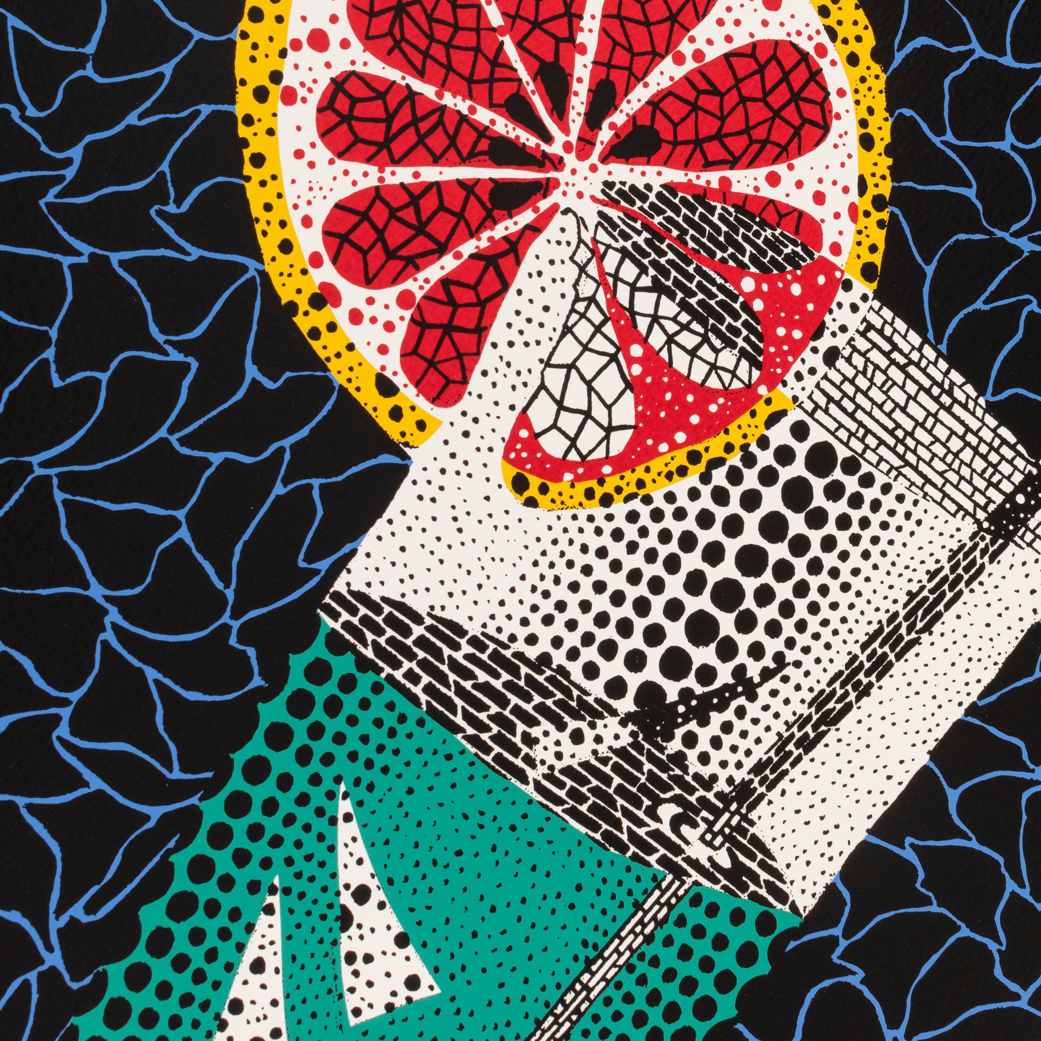 Éclaboussure de citron (Kusama 158) - Print de Yayoi Kusama