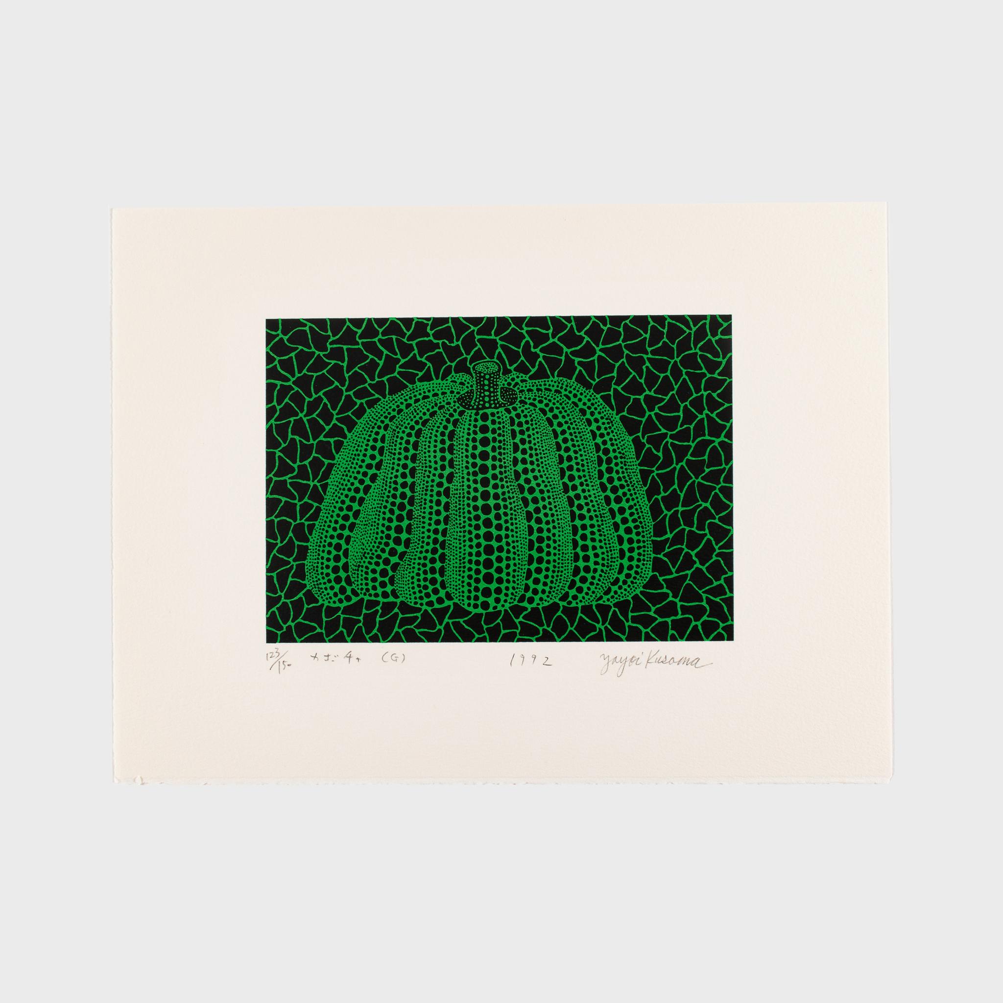 yayoi kusama signed prints for sale