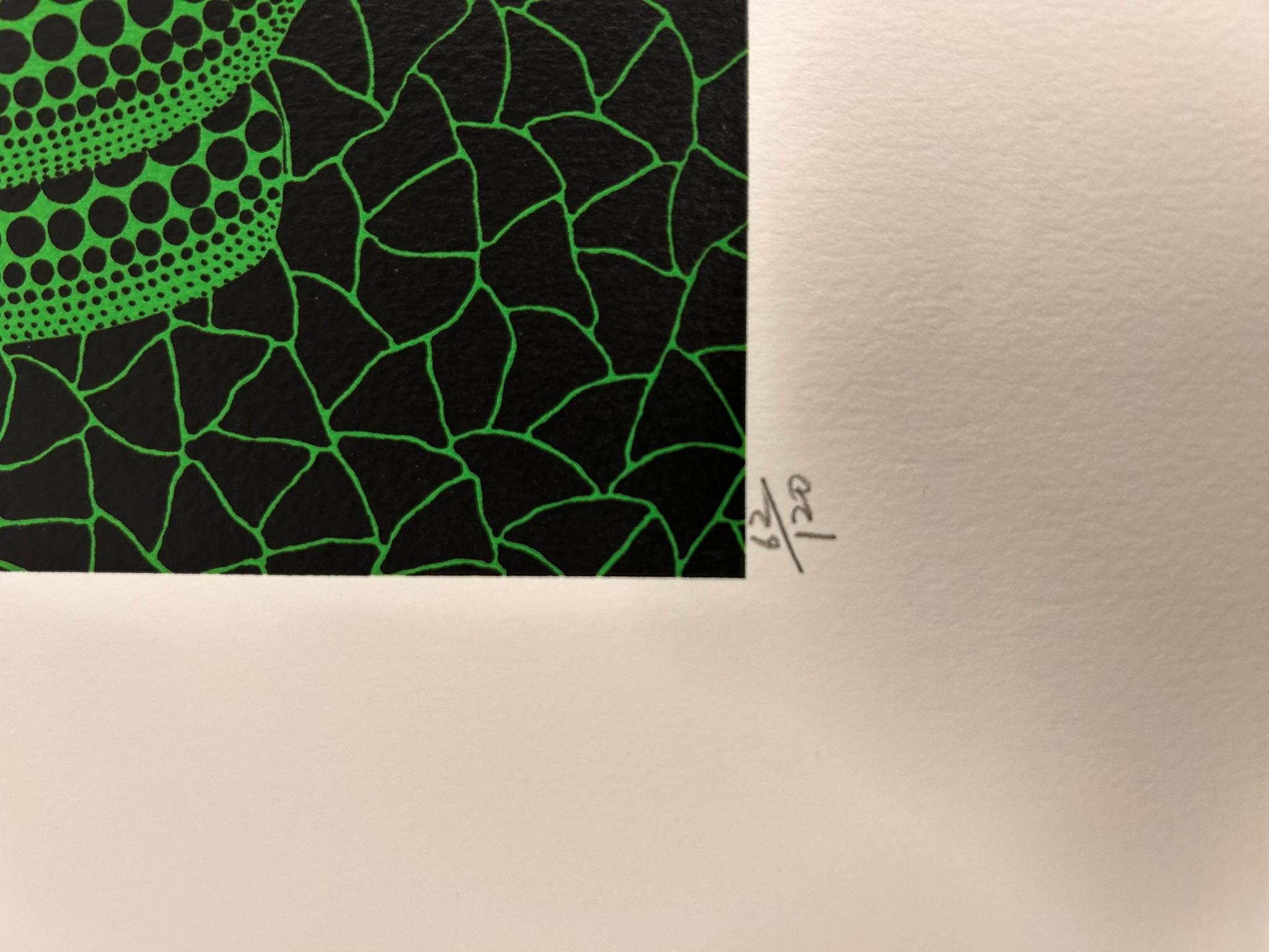 Pumpkin (GT)  Yayoi Kusama pumpkin print limited edition red abstract pattern For Sale 1