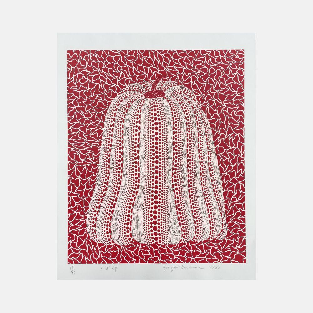 Still-Life Print Yayoi Kusama - Citrouille (Kusama 25)