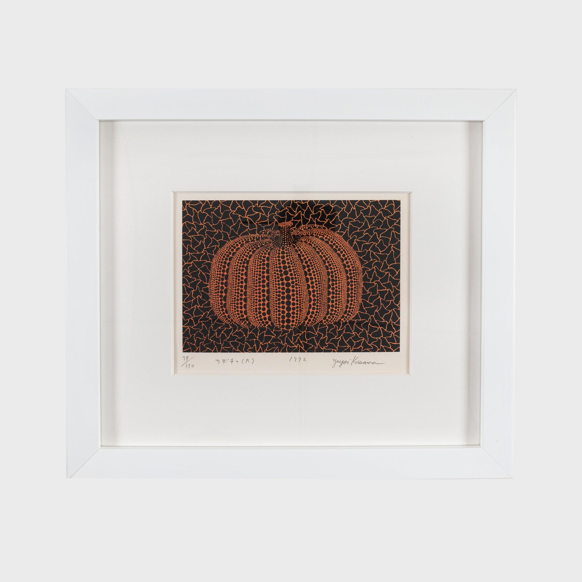 Yayoi Kusama Abstract Print – Kürbis (R)