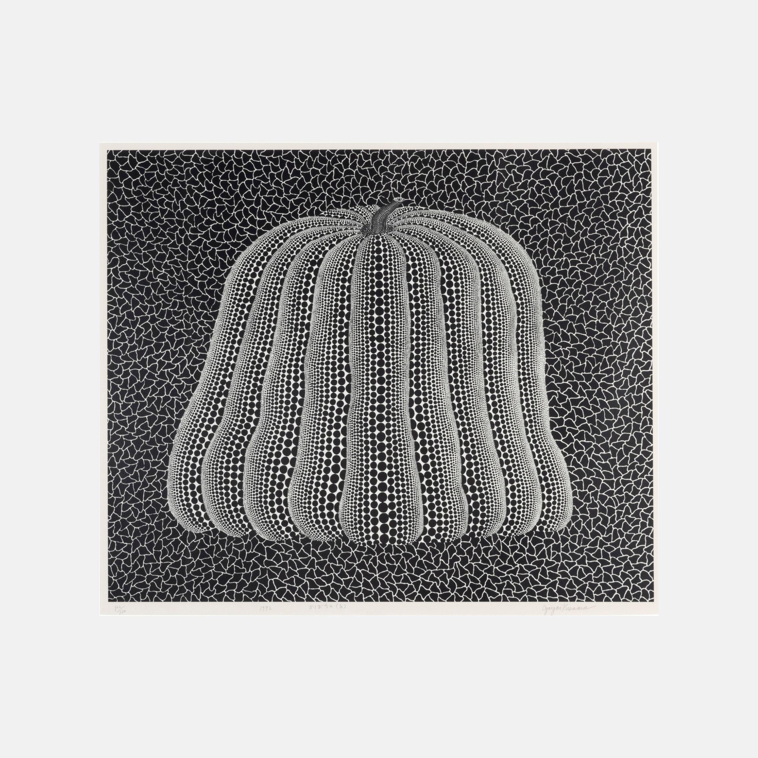 Yayoi Kusama Abstract Print – Kürbis (Whiting Y)