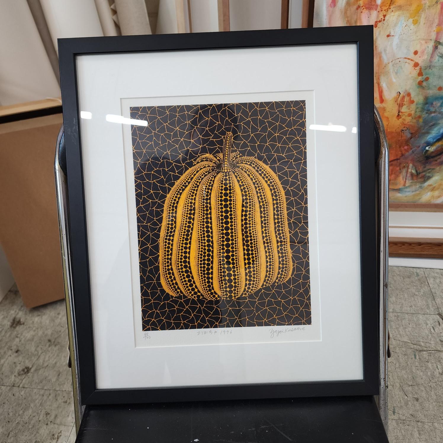 Calabaza (YT) (1996), Serigrafía Ed. 88/120 de Yayoi Kusama (ABE 228) en venta 7