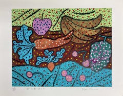 Standing in the Visionary Field, 1979, Limited Edition by Yayoi Kusama signed